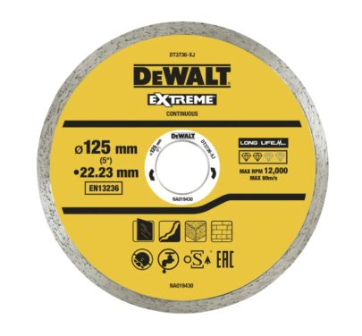 DeWALT DT3736 dijamantska rezna ploča za pločice 125mm - 1