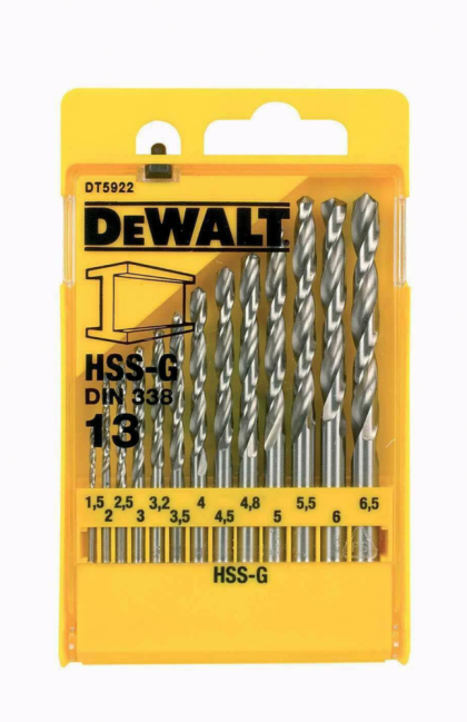 DEWALT DT5922 set burgija za metal HSS-G 13kom - 1