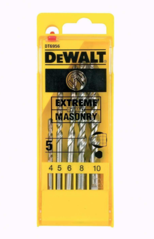 DeWALT DT6956 set burgija za beton, ciglu i kamen 5kom - 1