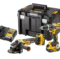 DeWALT DCK2080P2T aku set 2 alata 18V XR DCD796+DCG405 2×5.0Ah - 1