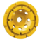 DeWALT DT3796 dijamantska lončasta ploča za beton 125mm dvoredna - 1