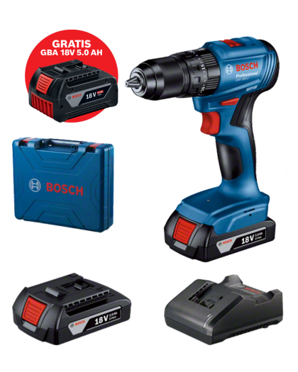 BOSCH GSB 185-LI Professional Akumulatorska vibraciona bušilica-odvrtač 06019K3100 - 1