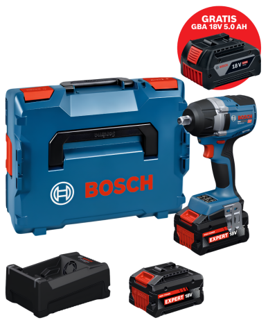 BOSCH GDS 18V-750 Akumulatorski udarni odvrtač 06019L9102 - 1