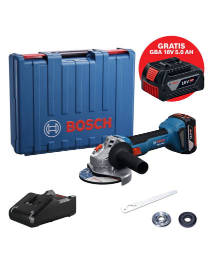 BOSCH GWS 18V-8 Professional Akumulatorska ugaona brusilica 06019N9021 - 1