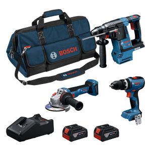 BOSCH Kombinovani set  PRO 18V GSB+GBH+GWS+2x5,0+GAL18V-40 0615A002M4 - 1