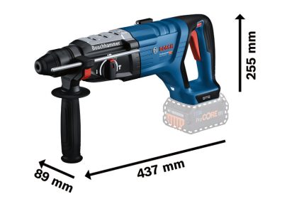 BOSCH PRO GBH 18V-28 D Akumulatorski elektro-pneumatski čekić za bušenje sa SDS plus prihvatom 0611919005 - 5