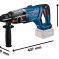 BOSCH PRO GBH 18V-28 D Akumulatorski elektro-pneumatski čekić za bušenje sa SDS plus prihvatom 0611919005 - 5