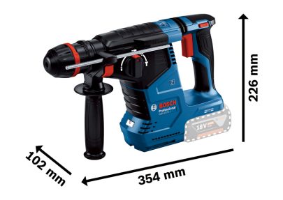 BOSCH PRO GBH 187-LI Akumulatorski elektro-pneumatski čekić za bušenje sa ONECHUCK 0611923121 - 2