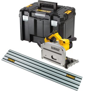 DEWALT DWS520KTR električni uranjajući cirkular 1300W 165mm TSTAK sa vodećom šinom 1,5m - 1