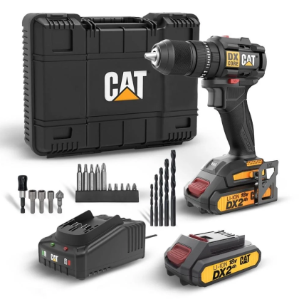 CAT DX1010.1 aku-vibraciona bušilica zavrtač 18V - 1