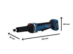 BOSCH PRO GGS18V-28LPS Akumulatorska ravna brusilica 06019T2102 - 3
