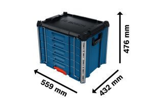 BOSCH PRO L-BOXX Contractor 476 Drawer 5 Sistem kofera 1600A03W7V - 3