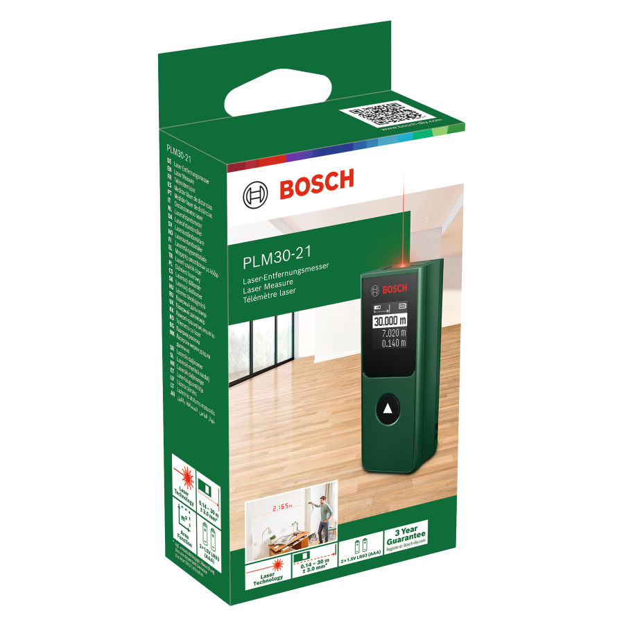 BOSCH PLM30-21 Digitalni laserski daljinomer 0603672K00 - 3