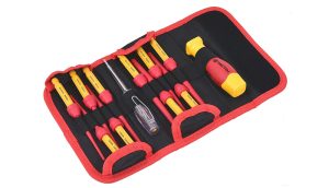 TACTIX Set zamenljivih izolovanih VDE odvijača 12/1 - 1