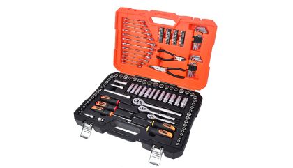 TACTIX Set gedora i ključeva 1/4"-3/8"-1/2" 143kom - 1